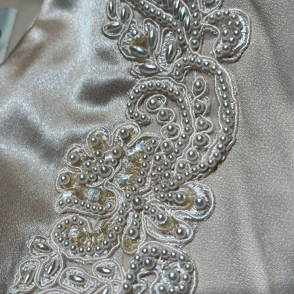 Alfred Angelo Cream Pearl Dressy Blazer size 10 - Picture 10 of 12